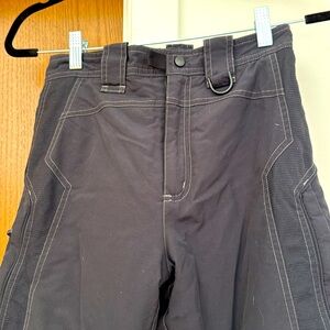 LL Bean Black unisex  snow pants size 12